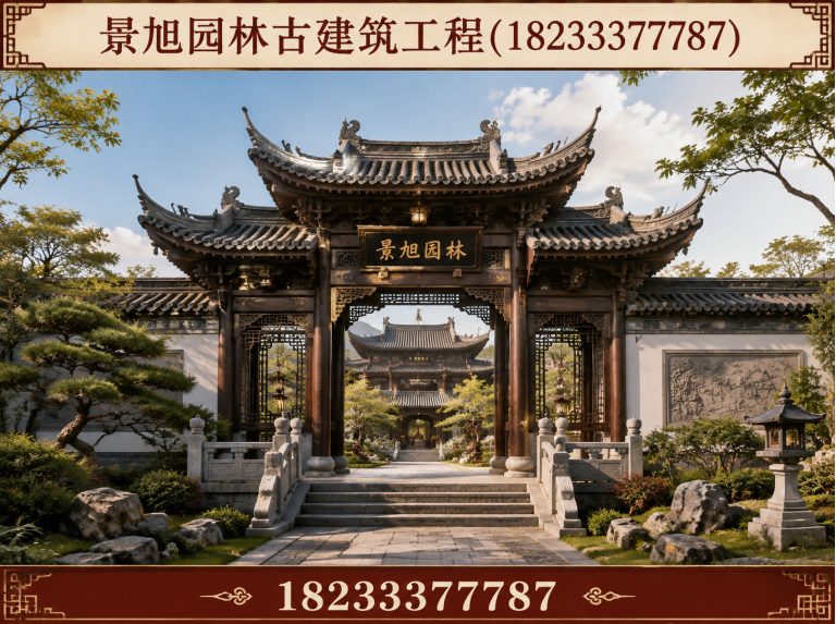 保定白沟新城保定园林古建展示图